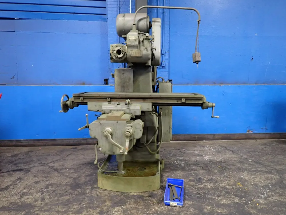 Van Norman Machine Co. 64" X 14" Vertical Mill