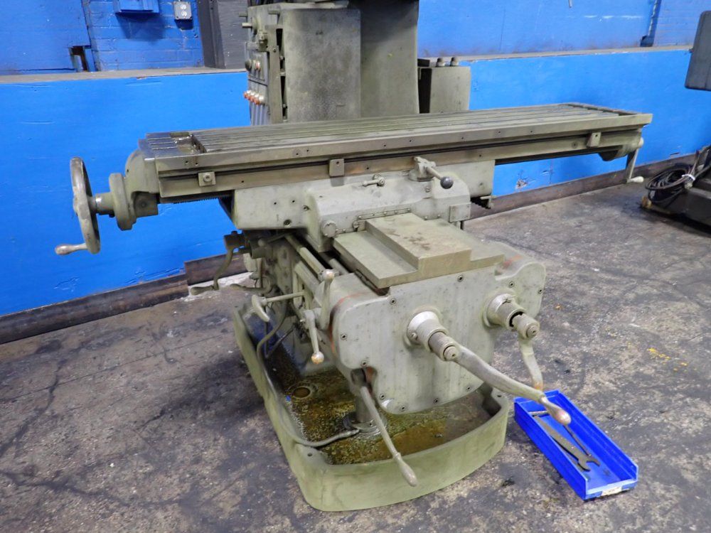 Van Norman Machine Co. 64" X 14" Vertical Mill