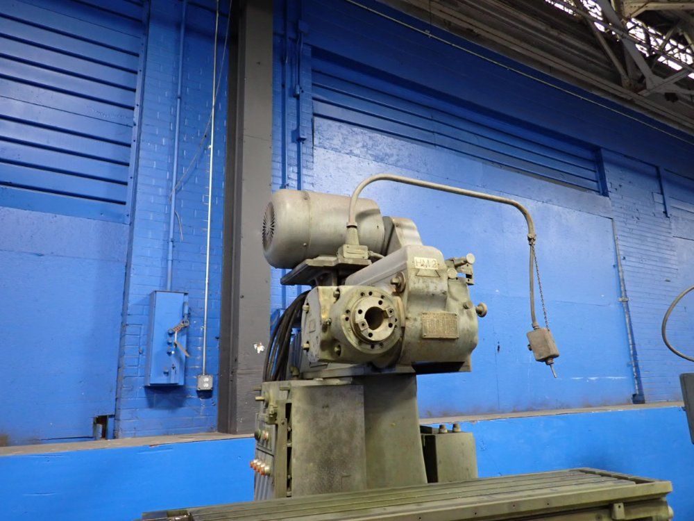 Van Norman Machine Co. 64" X 14" Vertical Mill