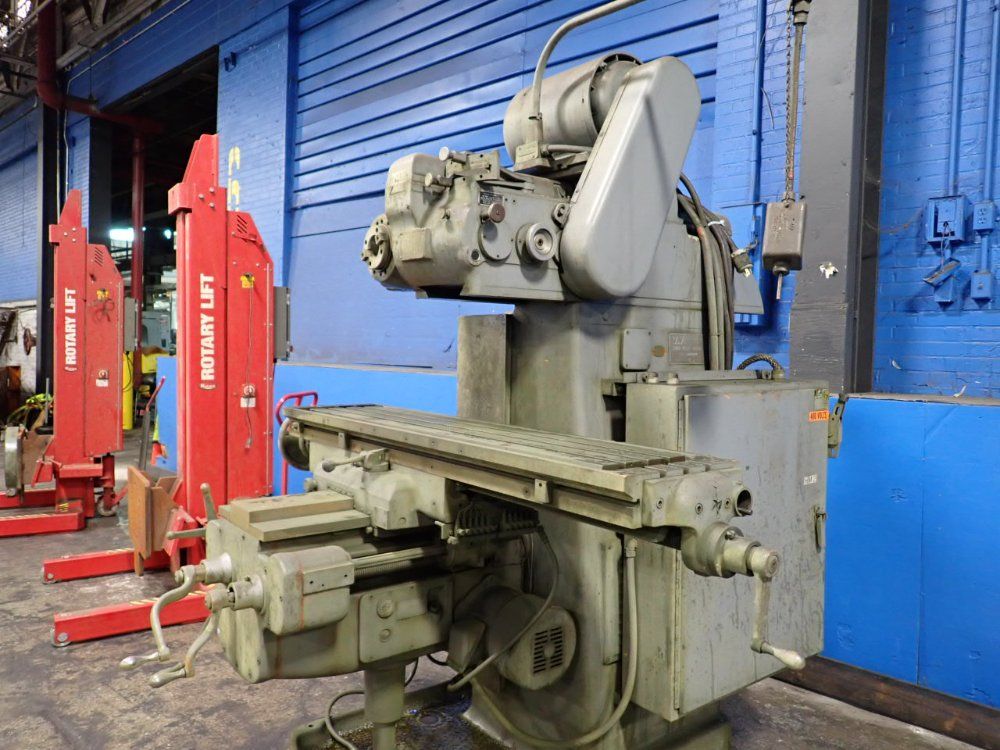 Van Norman Machine Co. 64" X 14" Vertical Mill
