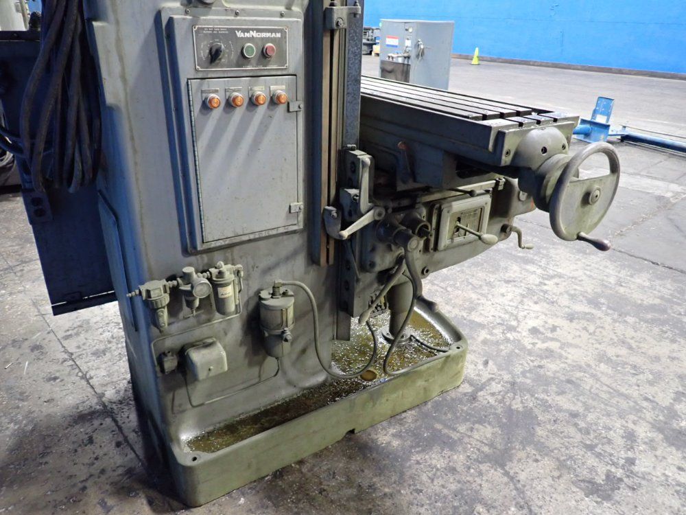 Van Norman Machine Co. 64" X 14" Vertical Mill