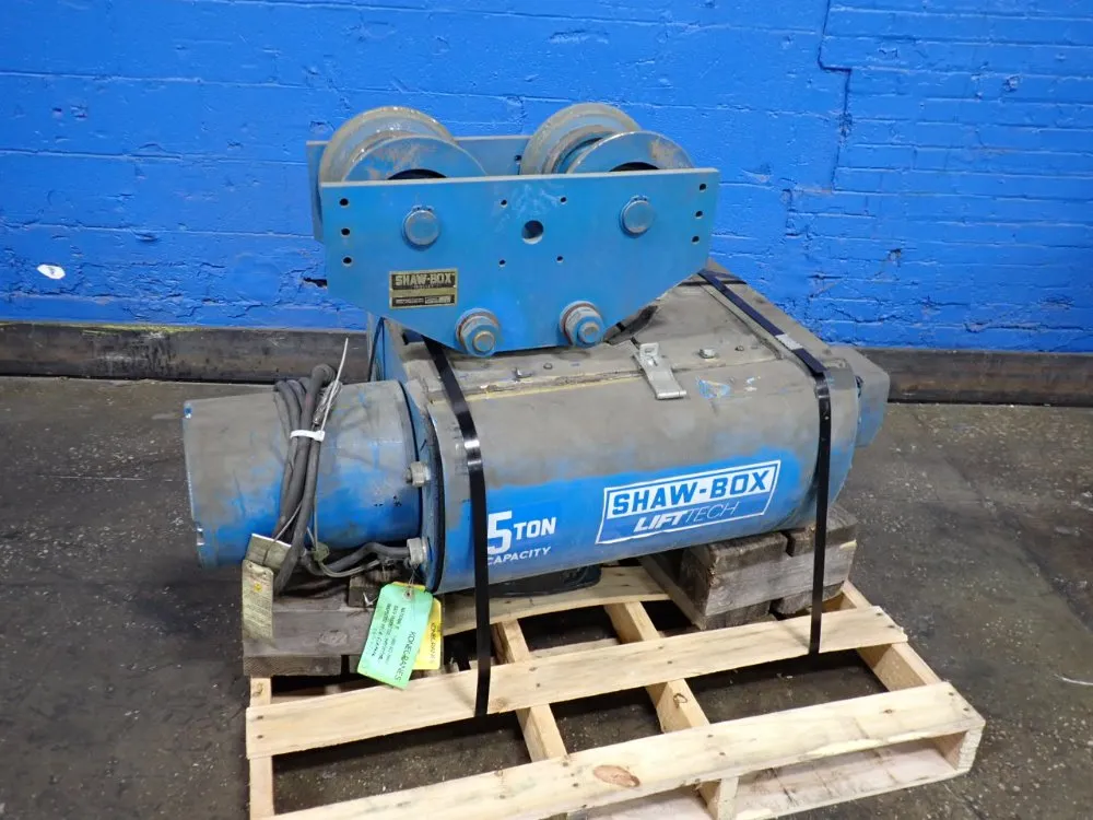 Shaw-box 5 Tons Wire Rope Hoist - 316269-4