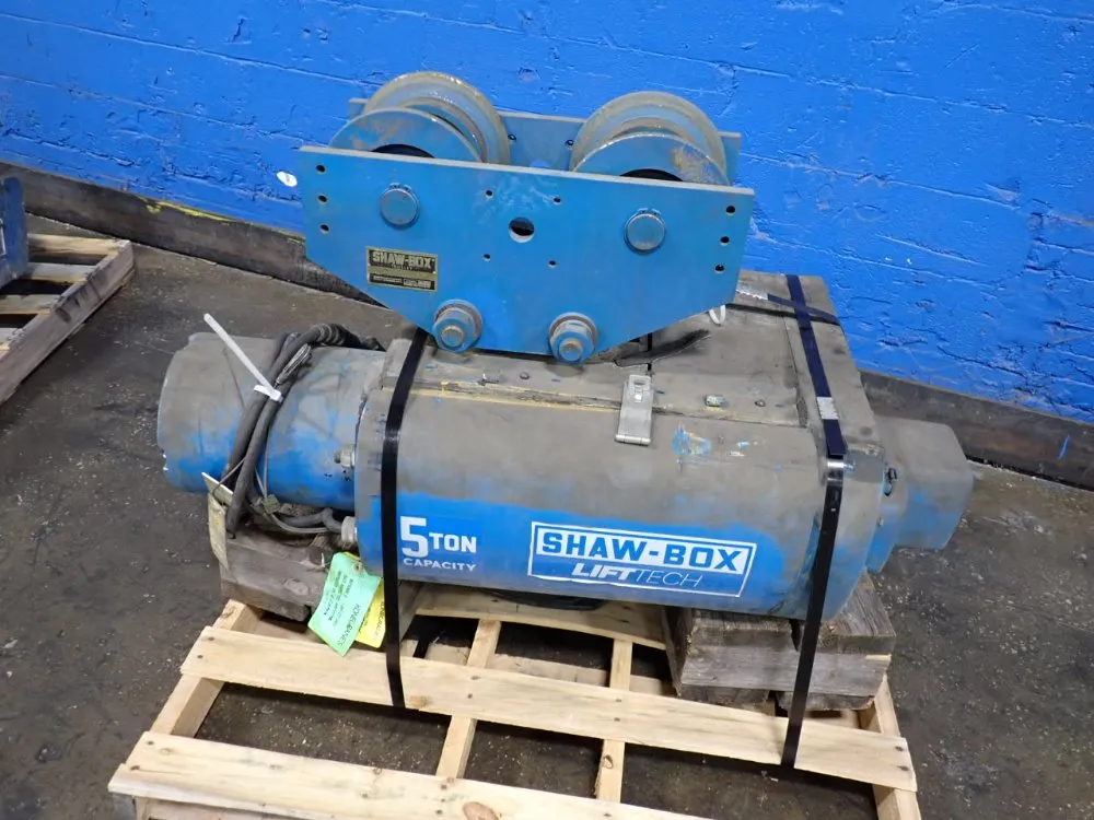 Shaw-box 5 Tons Wire Rope Hoist - 316269-4