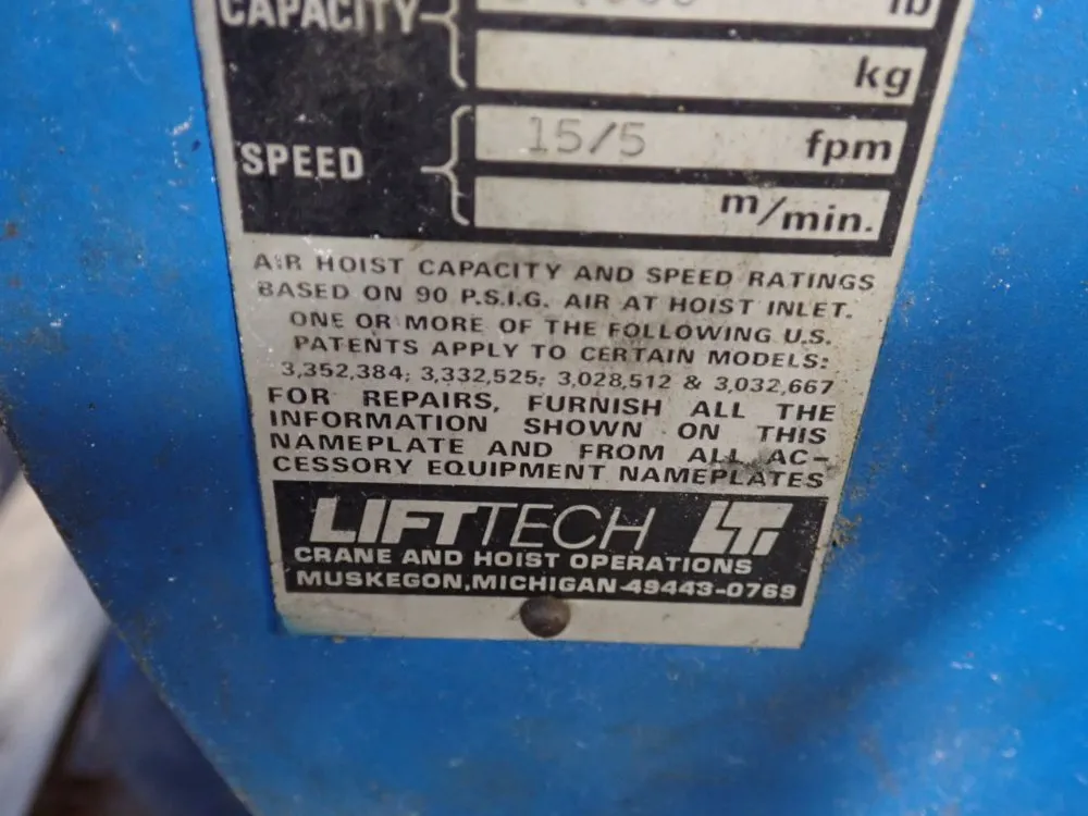 Shaw-box 5 Tons Wire Rope Hoist - 316269-4