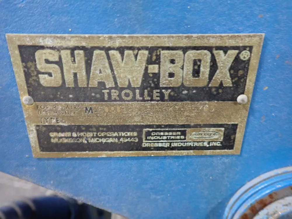 Shaw-box 5 Tons Wire Rope Hoist - 316269-4
