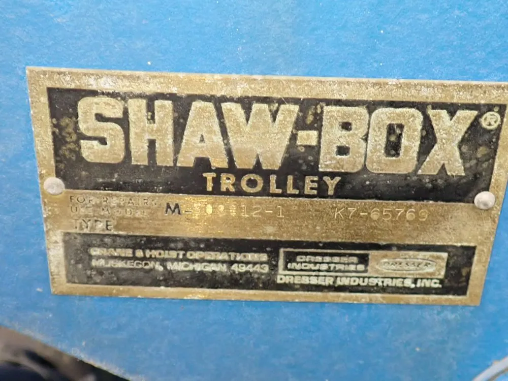 Shaw-box 5 Tons Wire Rope Hoist - 316269-4