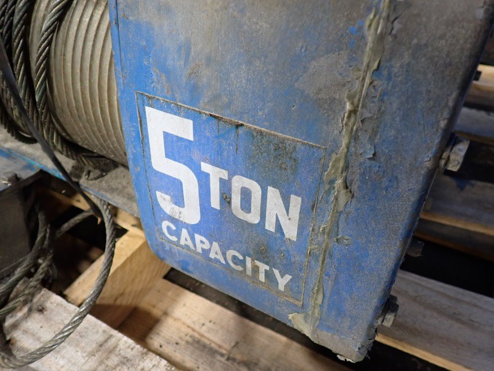 Shaw-box 5 Tons Wire Rope Hoist - 115736-14