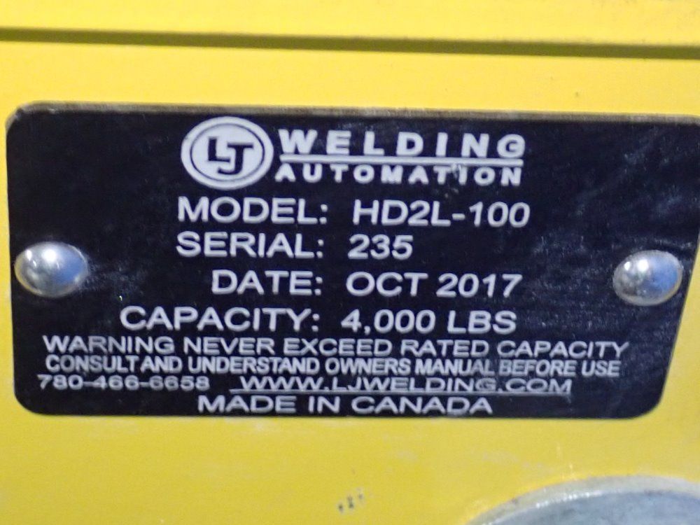 Welding Automation 4000 Lbs Adjustable Pipe Roll - Hd2l-100