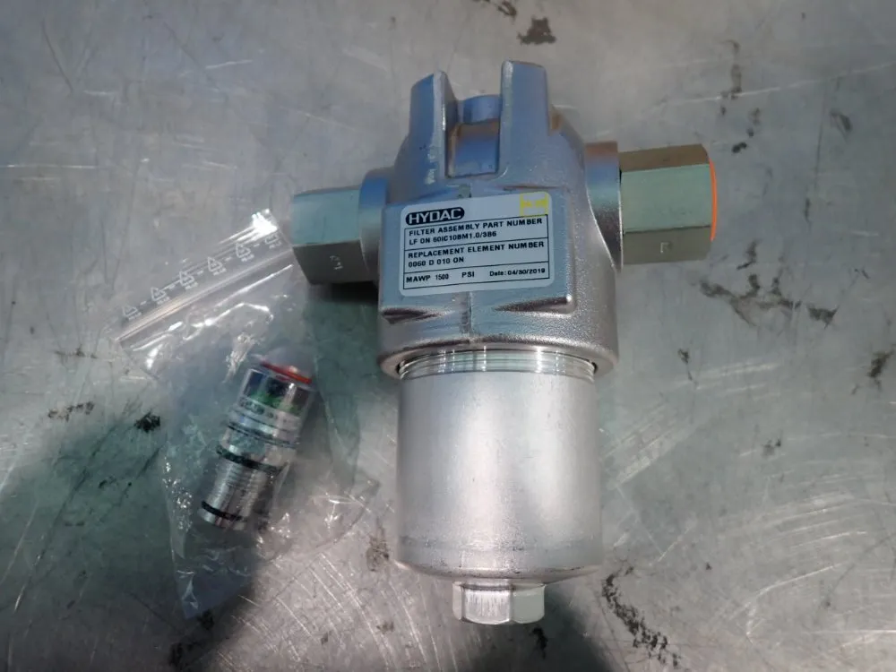 Hydac 1500 Psi In-line Hydraulic Filter - Lf On 60ic10bm1.0/3b6