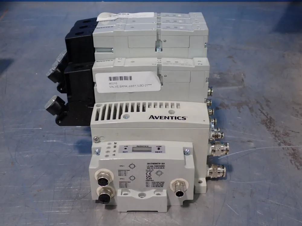 Aventics 115 Psig Pneumatic Solenoid Valve Bank Assembly - Series 503