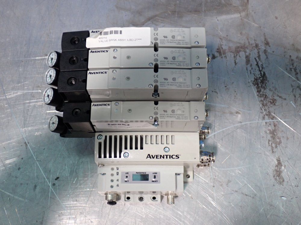 Aventics 115 Psig Pneumatic Solenoid Valve Bank Assembly - Series 503