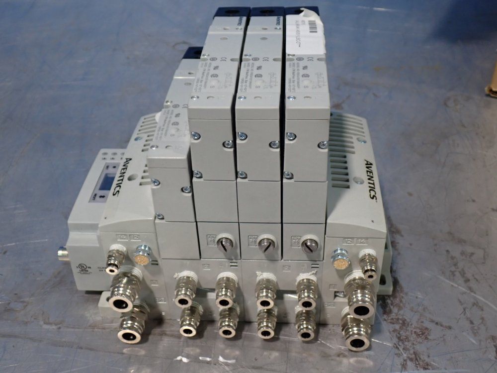 Aventics 115 Psig Pneumatic Solenoid Valve Bank Assembly - Series 503