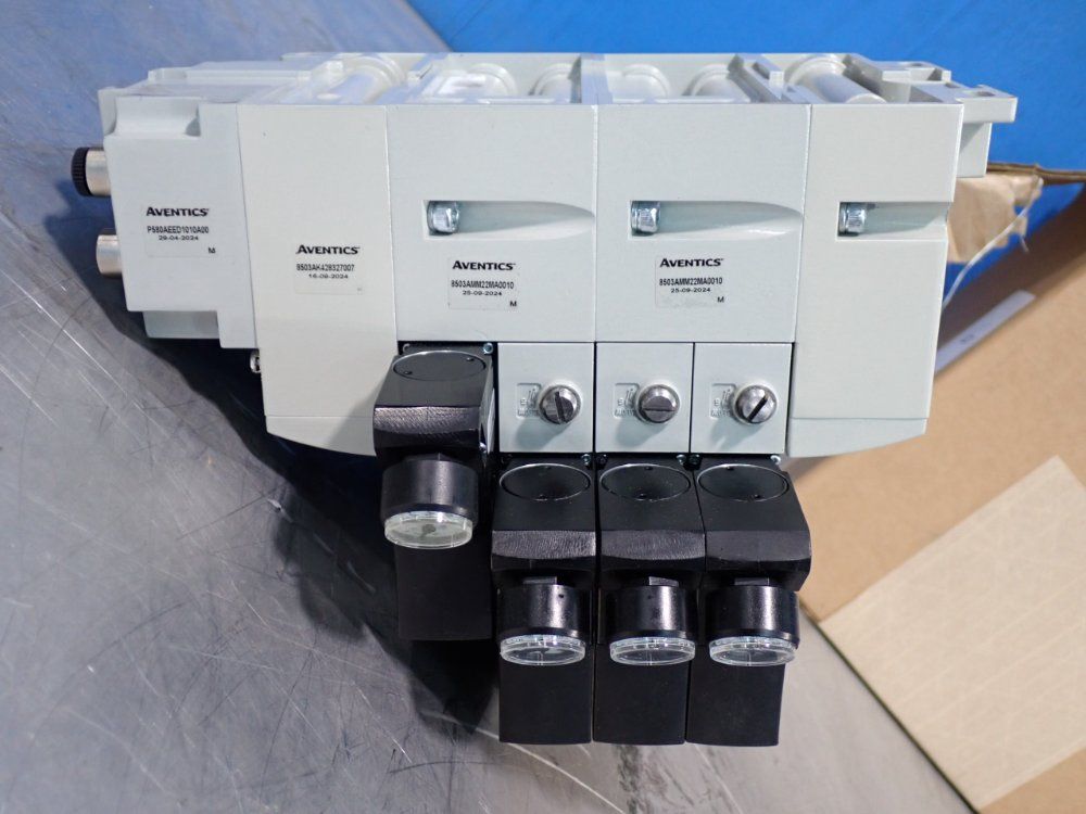 Aventics 115 Psig Pneumatic Solenoid Valve Bank Assembly - Series 503