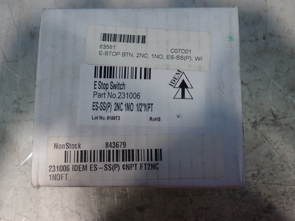 Idem Emergency Stop Switch - 231006