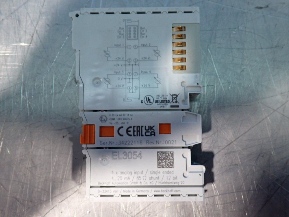 Beckhoff 4x Analog Input - El3054