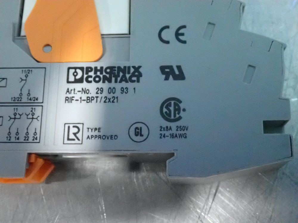 Phoenix Contact Relay Bases - Rif-1-bpt-2x21
