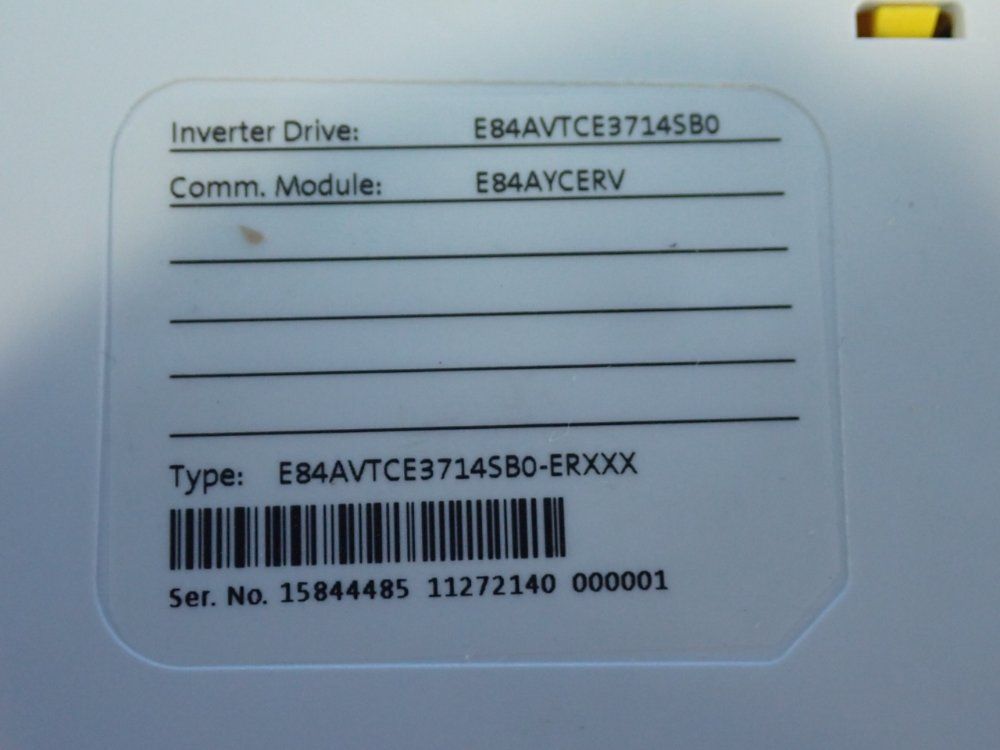 Lenze Inverter Drive 8400 Frequency Inverter - E84avtce3714sb0-erxxx