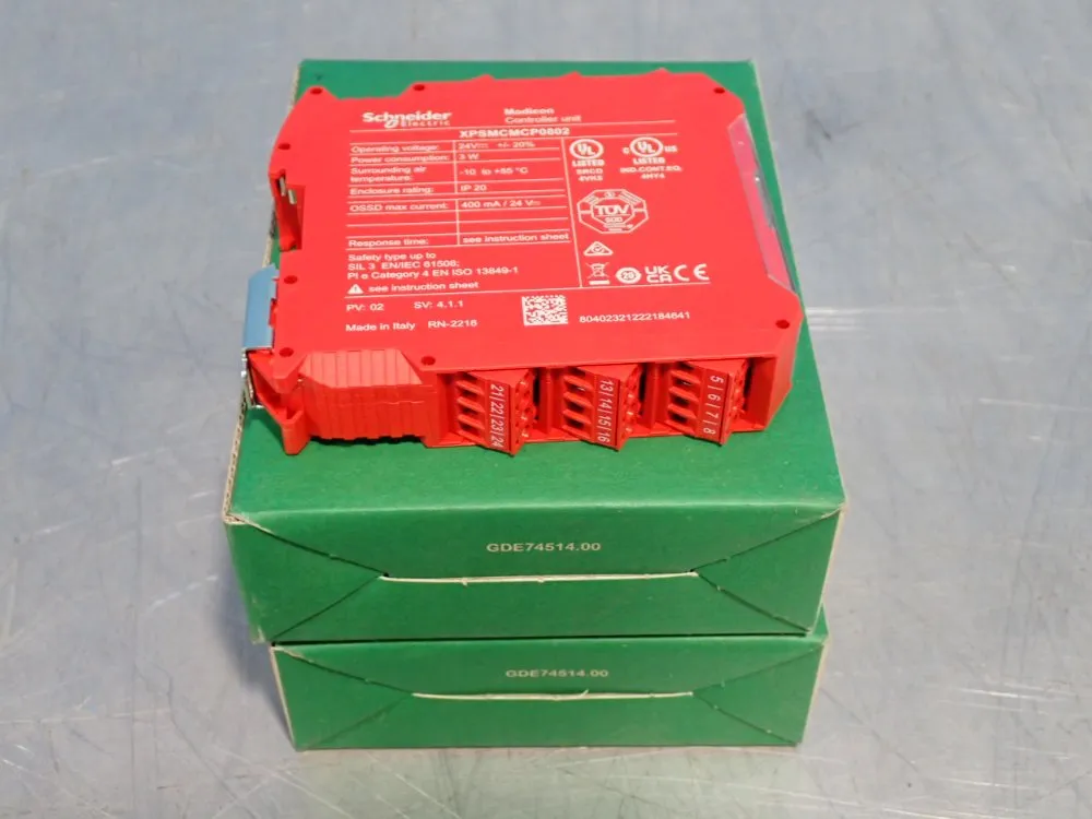 Schneider Electric Modicon Controller Units - Xpsmcmcp0802