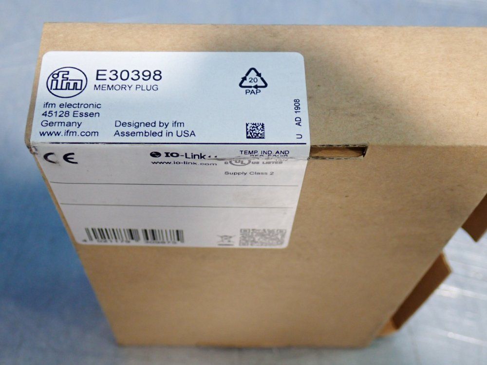 Ifm Electronic Memory Plug - E30398ad