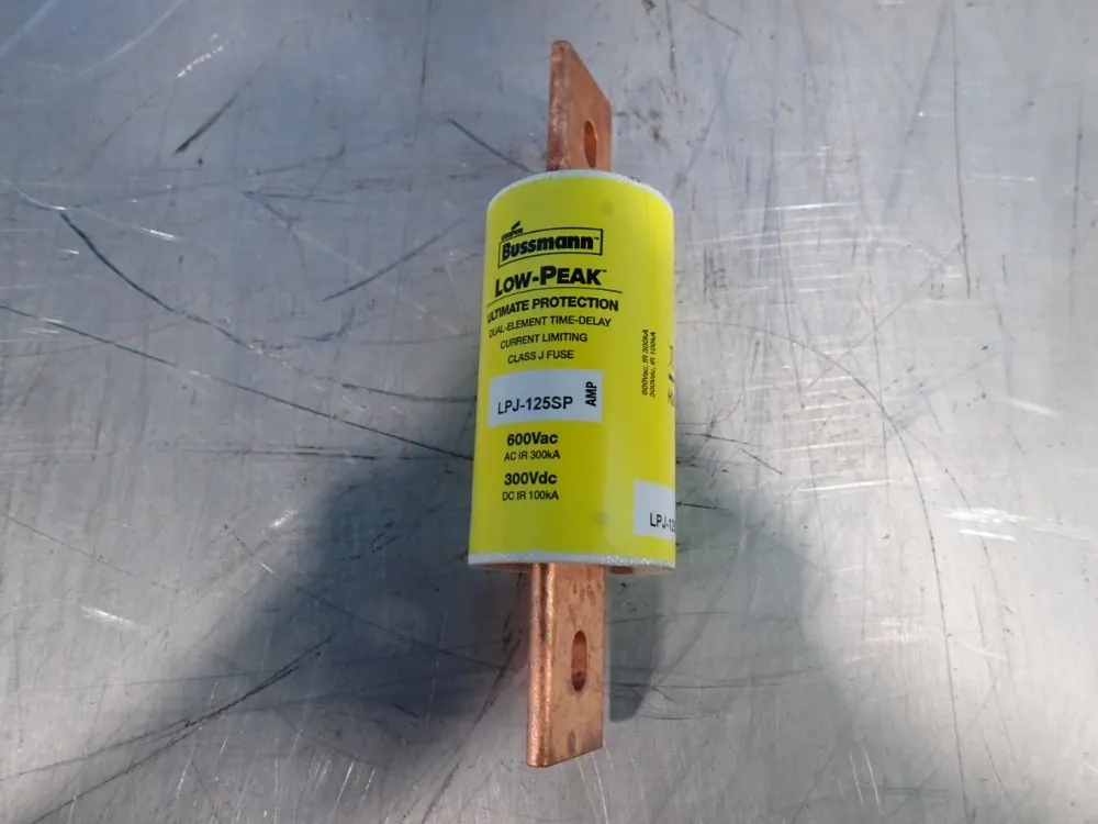 Cooper Bussmann Low Peak Class J Fuse - Lpj-125sp