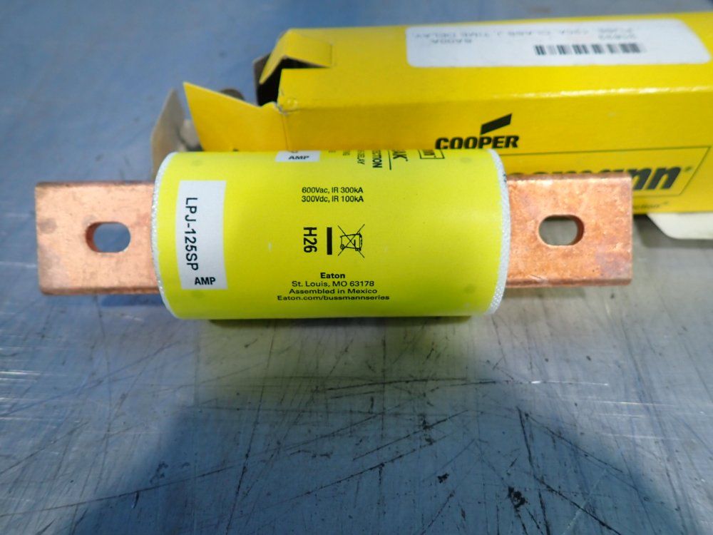 Cooper Bussmann Low Peak Class J Fuse - Lpj-125sp