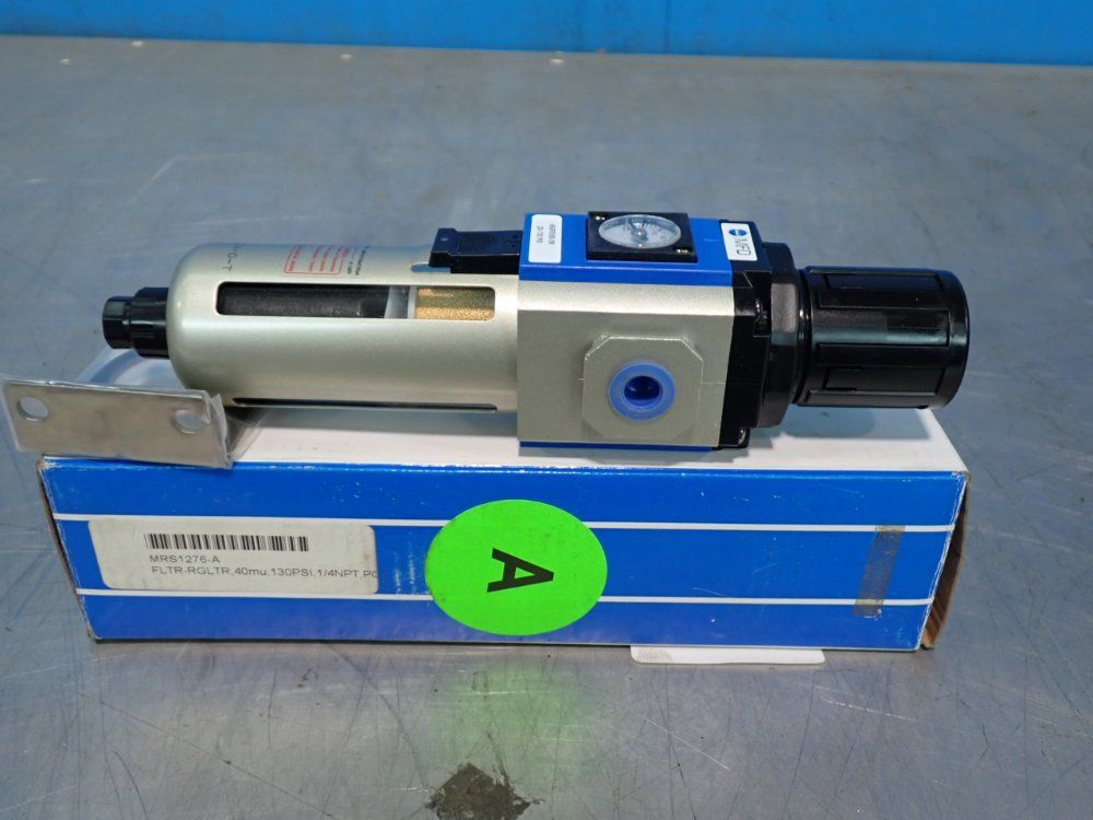 Bimba 145 Psi Pneumatic Filter And Regulator Combo - Mgfr300-08