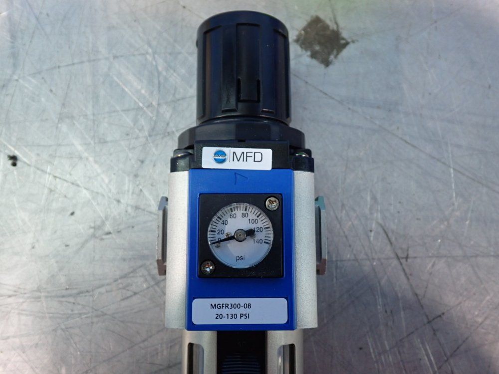 Bimba 145 Psi Pneumatic Filter And Regulator Combo - Mgfr300-08