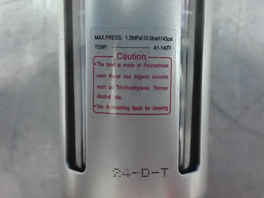 Bimba 145 Psi Pneumatic Filter And Regulator Combo - Mgfr300-08