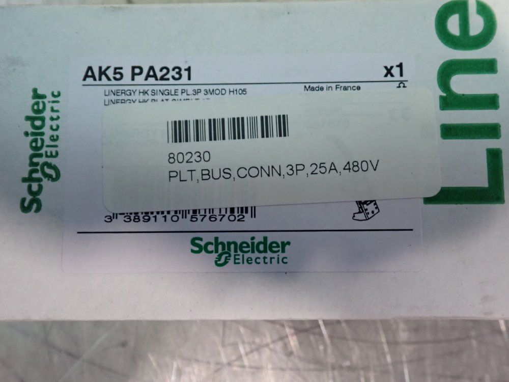 Schneider Electric 25 A Linergy Hk Mounting Plates - Ak5 Pa231