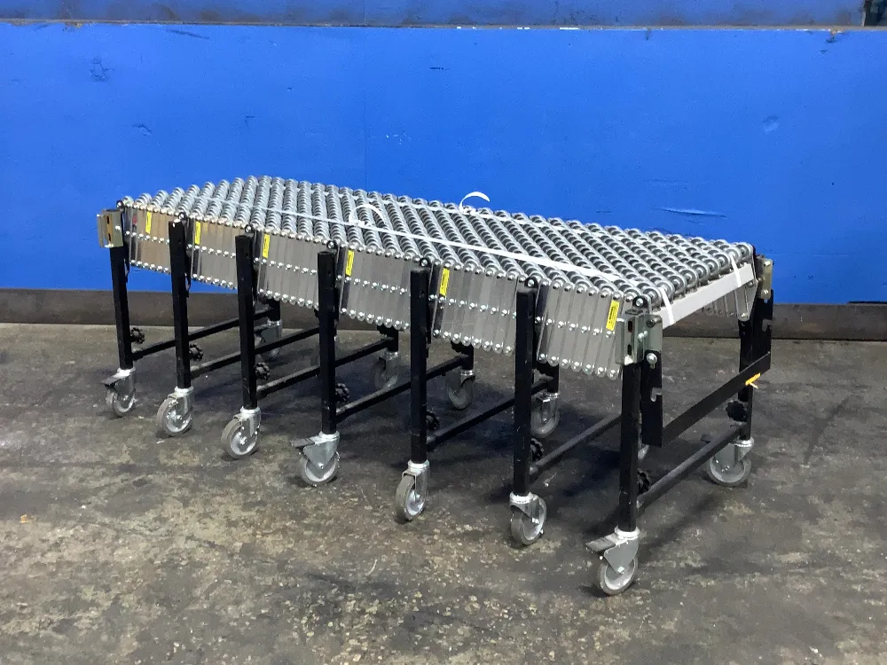 Best Diversified Products Inc 24’8” Gravity Roller Conveyor