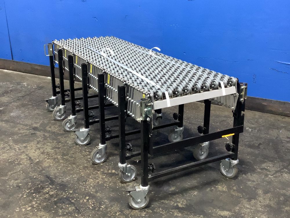 Best Diversified Products Inc 24’8” Gravity Roller Conveyor