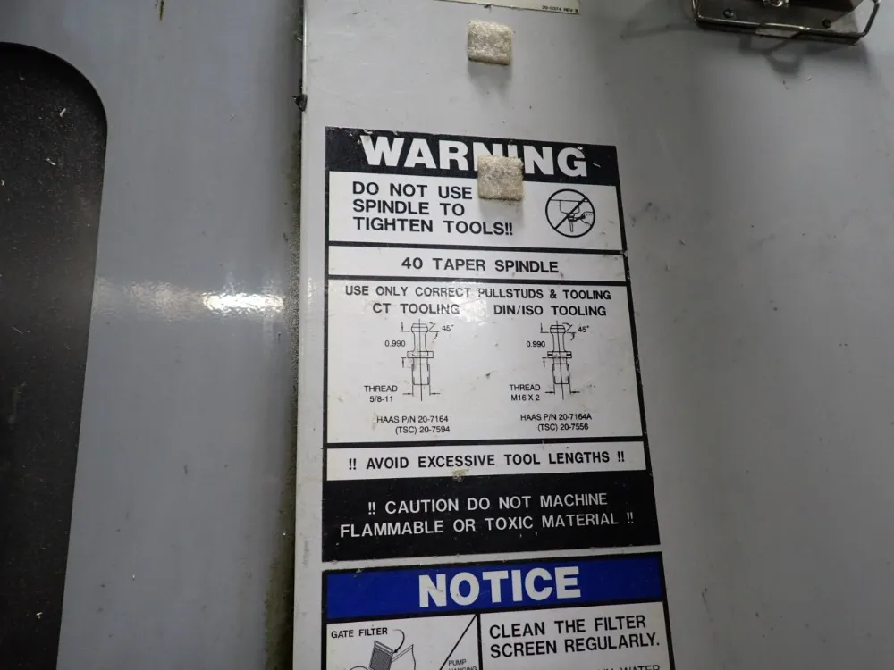 Haas 14" X 36" Cnc Vmc - Vf-2ss