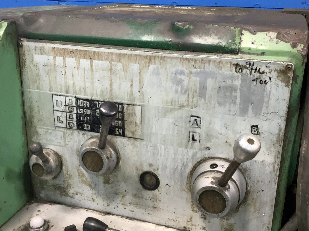 Timemaster 20” X 84” Lathe