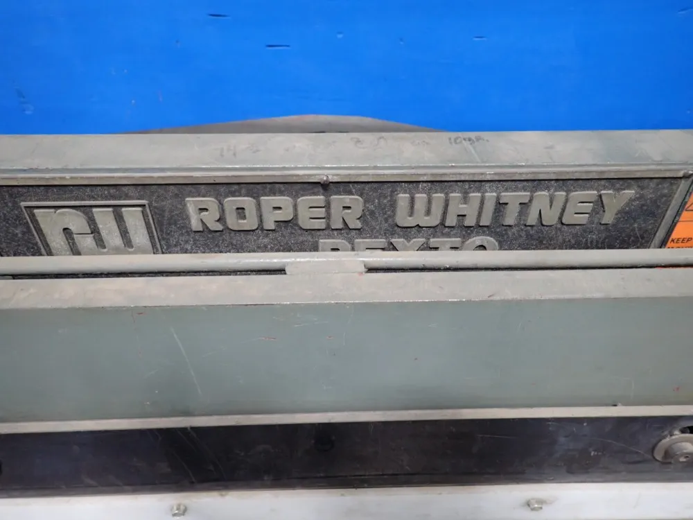 Roper Whitney Co. 74” Shear