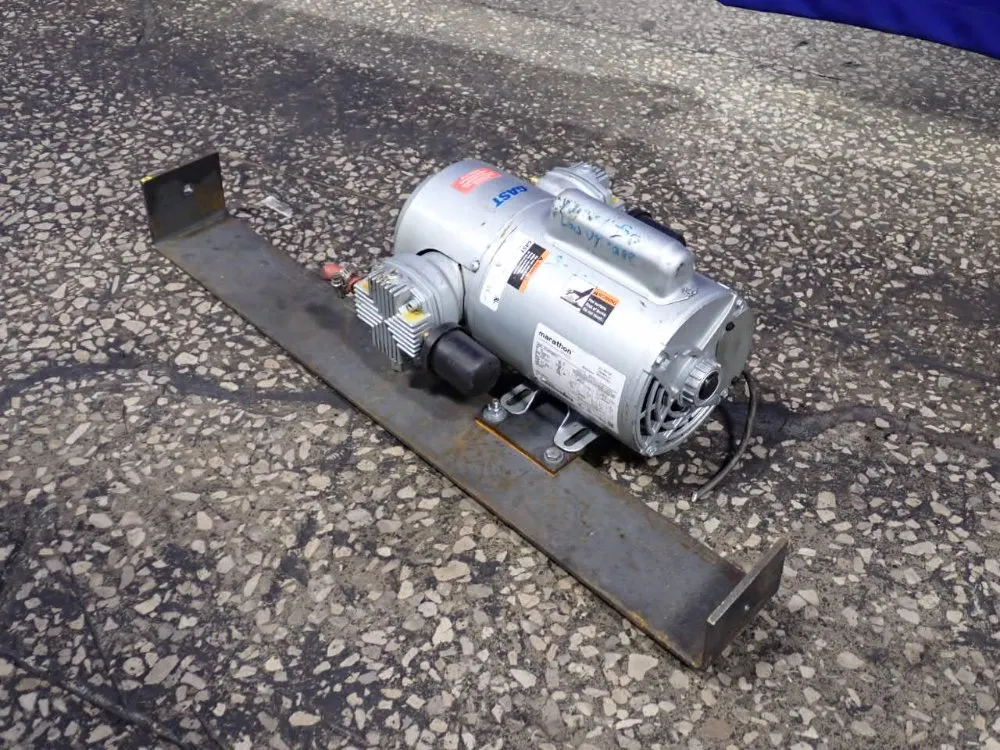 Gast 3/4 Hp Vacuum Pump