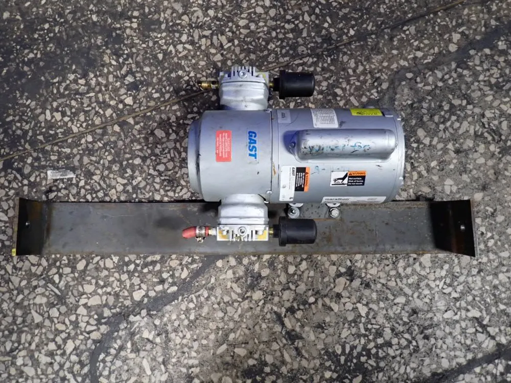 Gast 3/4 Hp Vacuum Pump