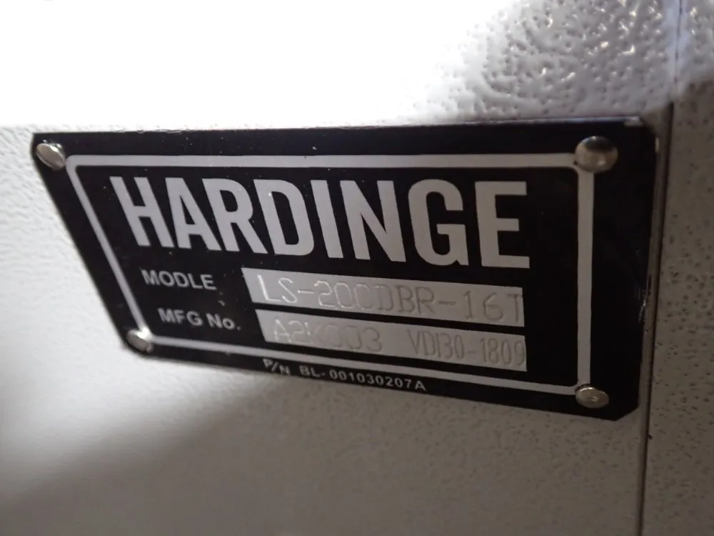 Hardinge Live Spindle Unit - Ls-200dbr-16t