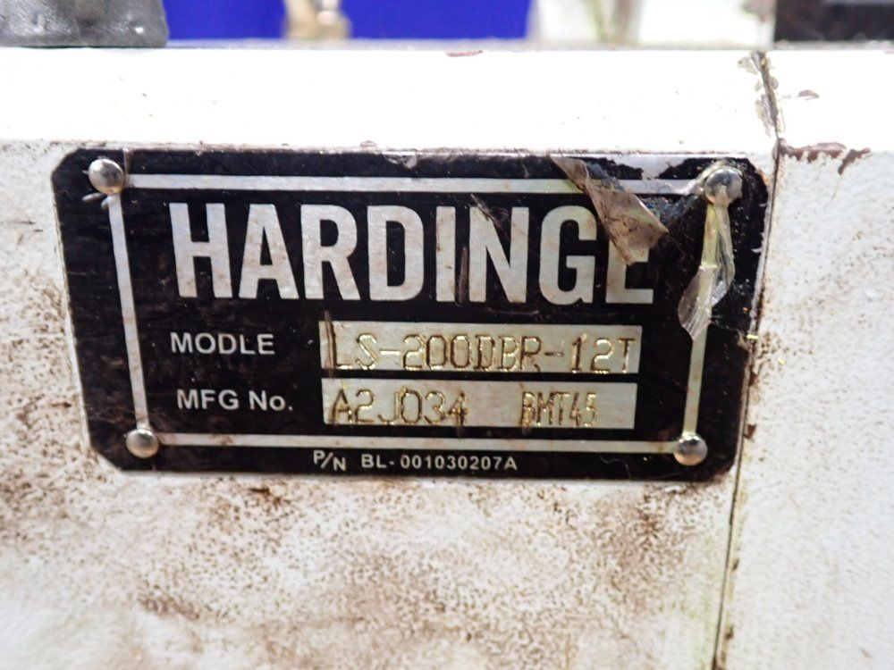 Hardinge Live Spindle Unit - Ls-200dbr-12t