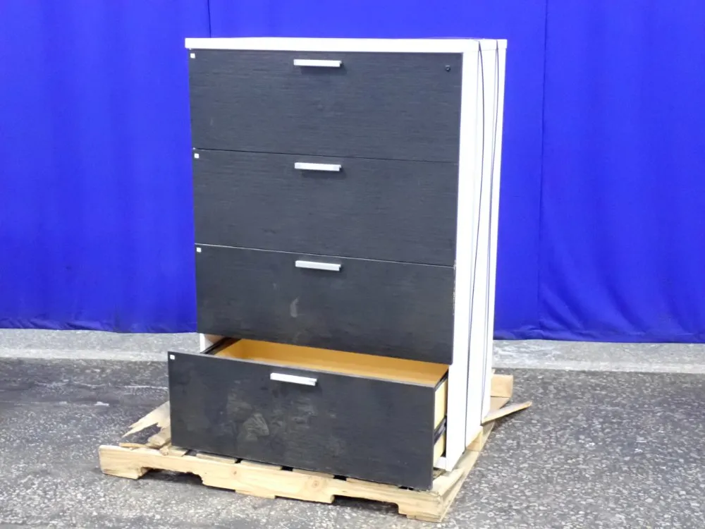 4 Drawers, 33”x18”x10” Four Drawer Lateral File Cabinet