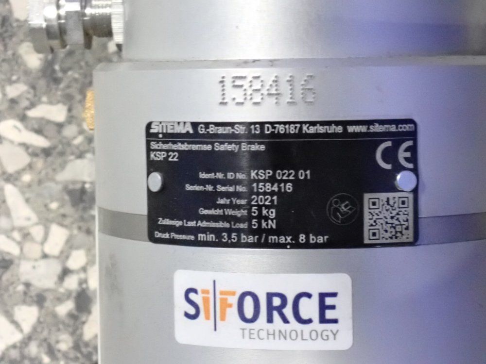 Siforce 8 Bar Safety Brake - Ksp 022 01