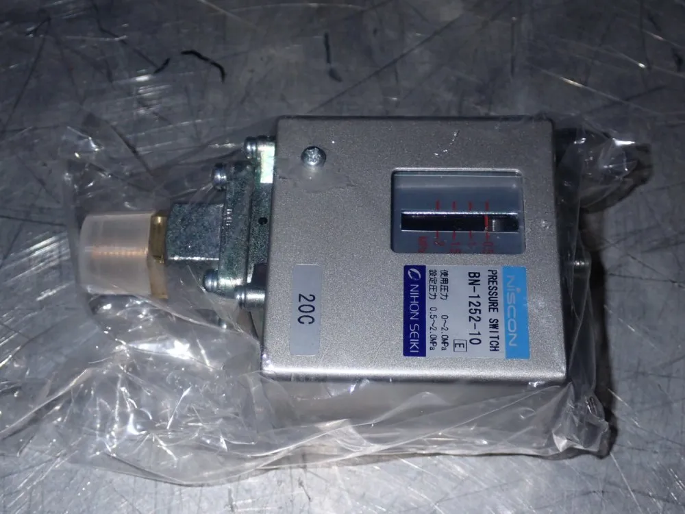 Niscon Pressure Switch - Bn-1252-10