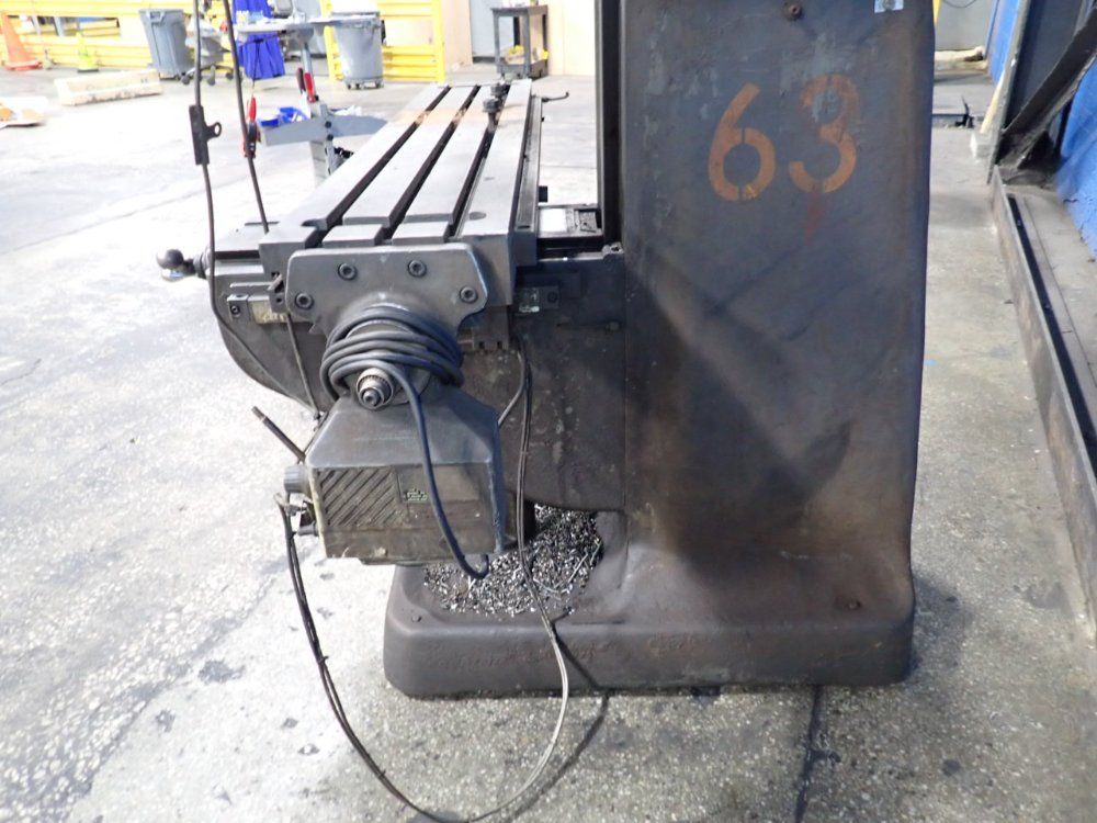 Bridgeport 48" X 9" Vertical Mill - 138961