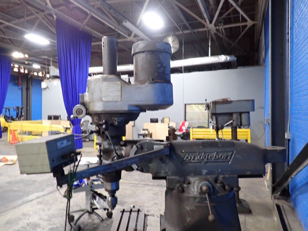 Bridgeport 48" X 9" Vertical Mill - 138961
