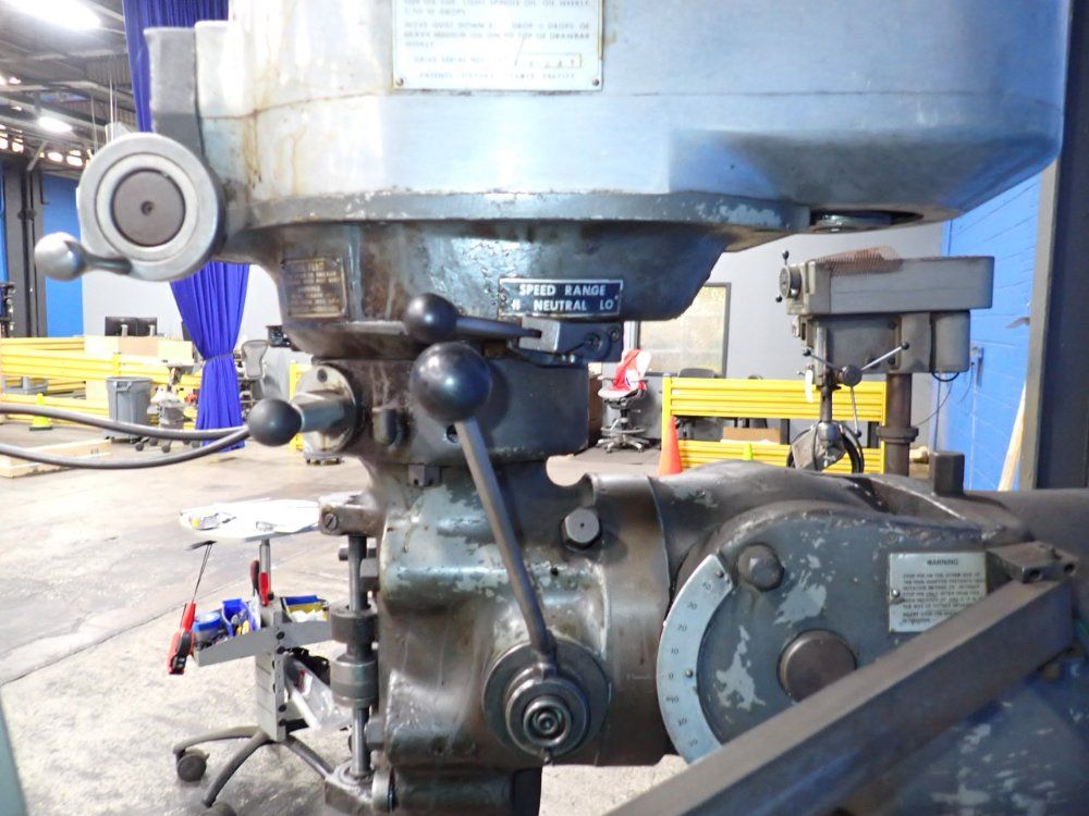 Bridgeport 48" X 9" Vertical Mill - 138961