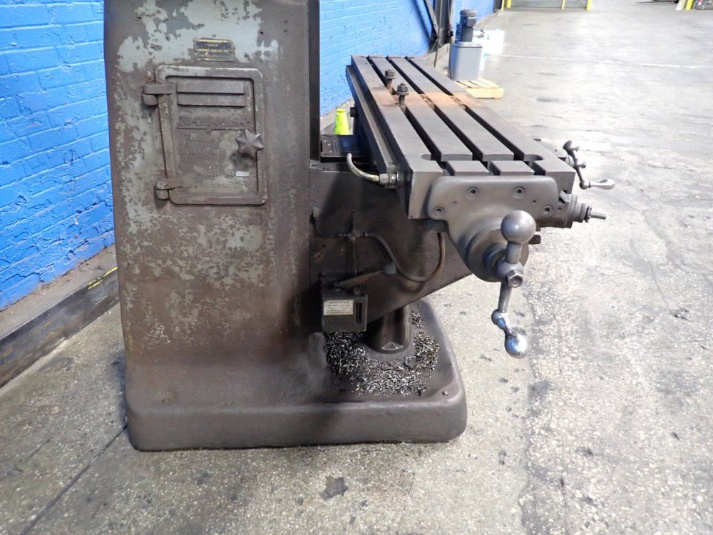 Bridgeport 48" X 9" Vertical Mill - 138961