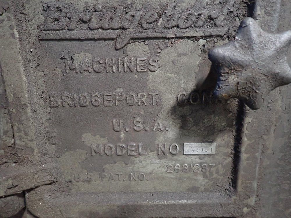 Bridgeport 48" X 9" Vertical Mill - 138961