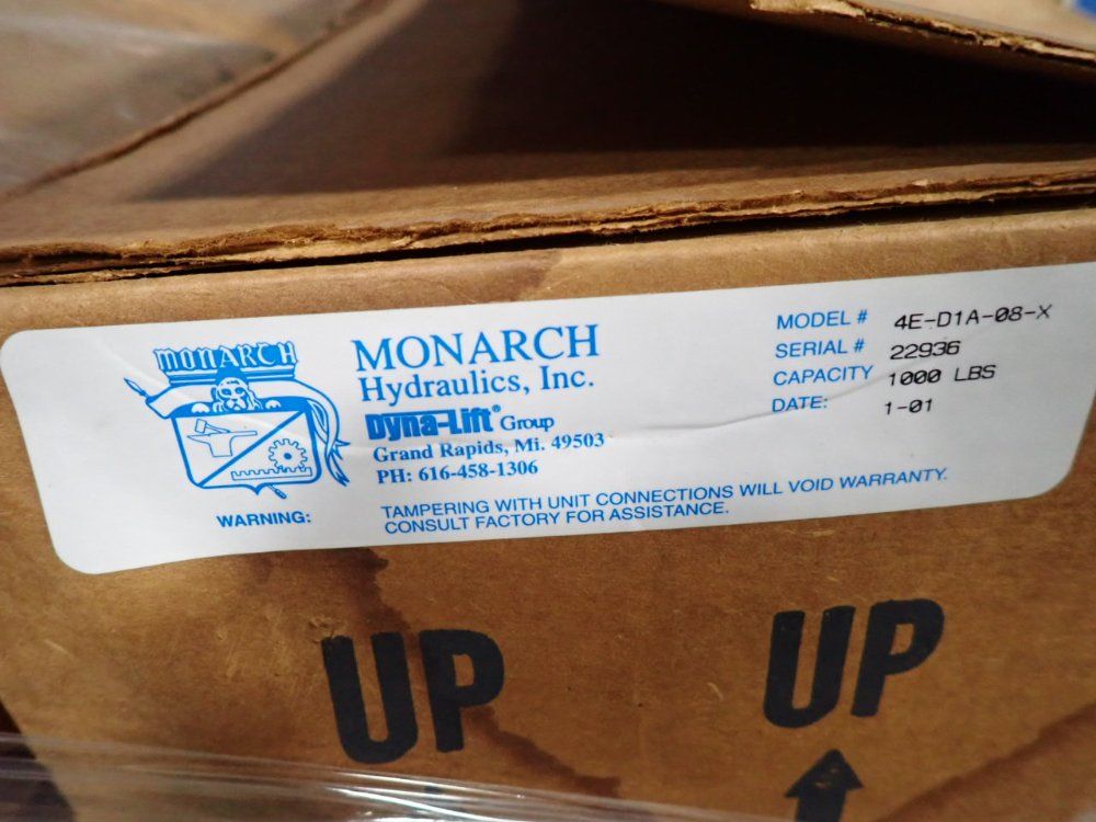 Monarch 1000 Lbs Hydraulic Lift Kits - 4e-d1a-08-x