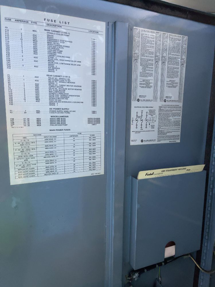Fadal Engineering 16” X 38” Cnc Vmc - 914-15