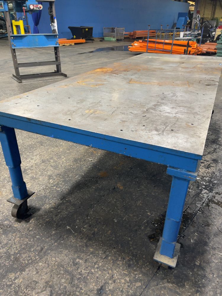 50” X 128” Welding Table