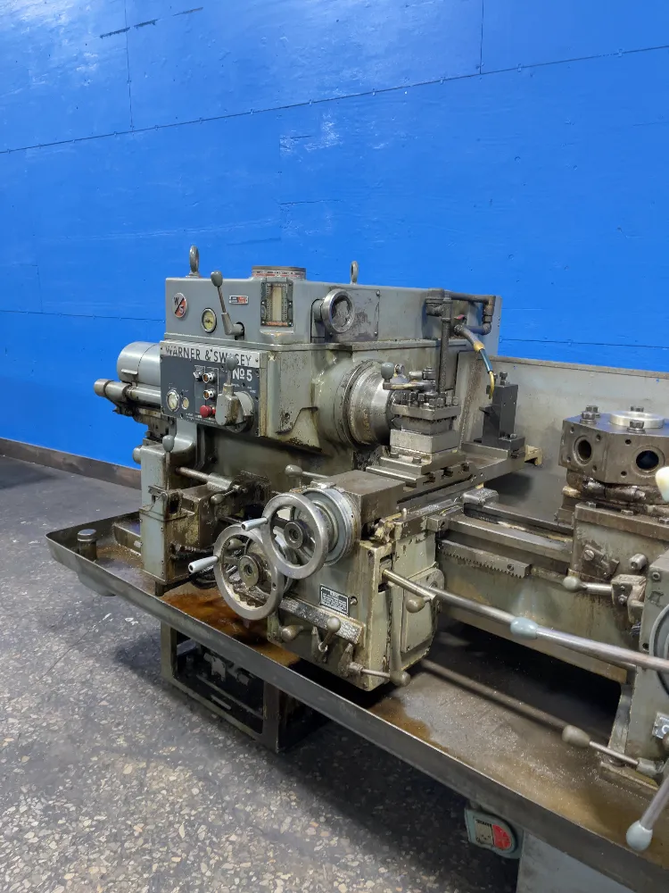 Warner & Swasey 20” Swing Turret Lathe - 5 / M-4660